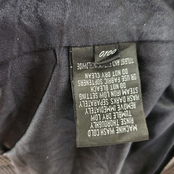 Men's DryJoys By FootJoy Houndstooth Black Beige Rain Golf Jacket Size Large - Picture 9 of 14